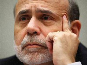 The markets are not listening to Ben Bernanke.